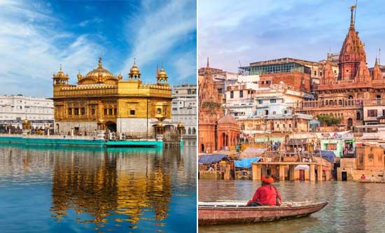 Golden Triangle Tour With Amritsar and Varanasi